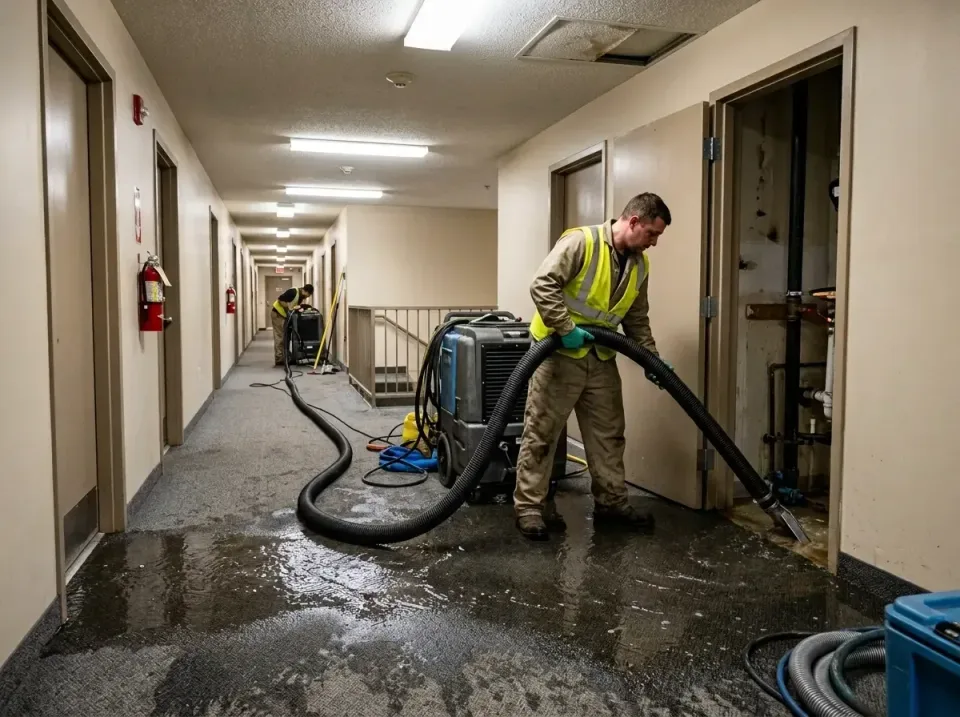 multi-unit-apartment-hallway-f-005 — frequently asked questions, Emergency Burst Pipe Water Extraction & Removal in Taft, CA